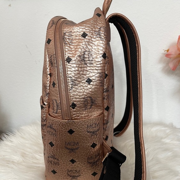 MCM Backpack w/ Chain Pouch - Picture 5 of 16